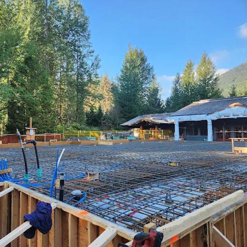 Pinecone Plumbing Ltd. team at work in Whistler