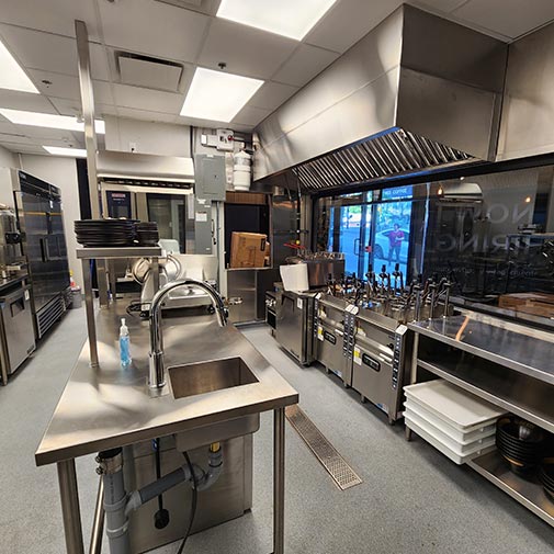 Commercial plumbing installation in Whistler